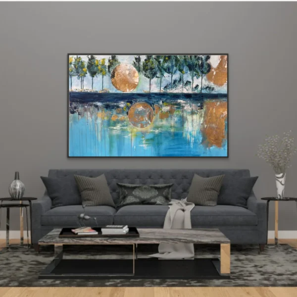 Reflected Harmony an oil painting by Sandra Garcia