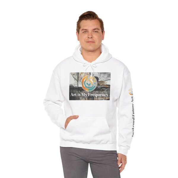 Awakened Future Art Hoodie – Art is My Frequency  - Front, Back & Sleeve Print