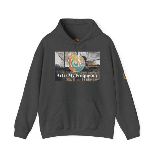 Awakened Future Art Hoodie – Art is My Frequency  - Front, Back & Sleeve Print