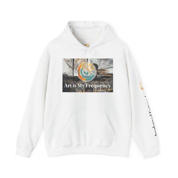 Awakened Future Art Hoodie – Art is My Frequency  - Front, Back & Sleeve Print