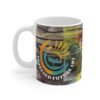 Awakened Future Art Ceramic Mug 11oz - Collection: Lively Reality – Realidad Vibrante