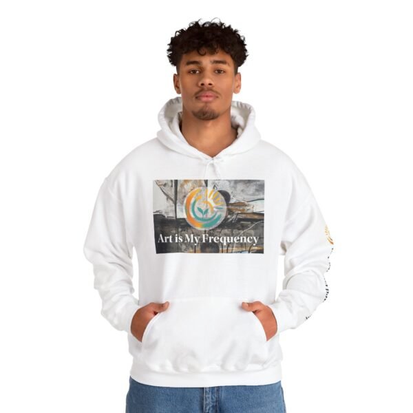 Awakened Future Art Hoodie – Art is My Frequency  - Front, Back & Sleeve Print