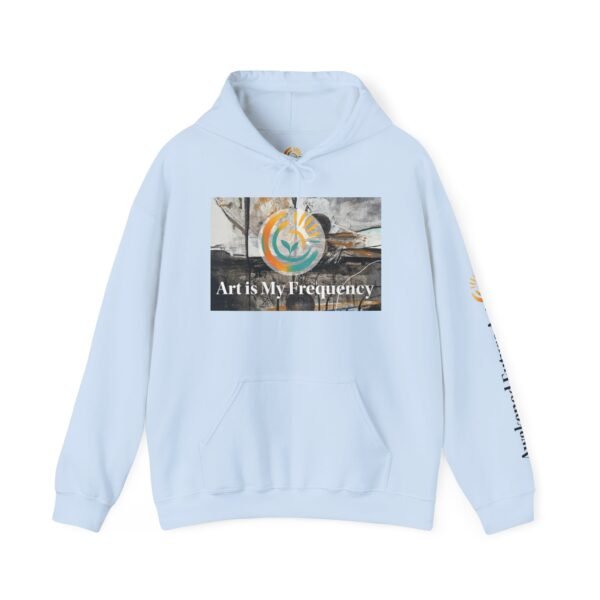 Awakened Future Art Hoodie – Art is My Frequency  - Front, Back & Sleeve Print