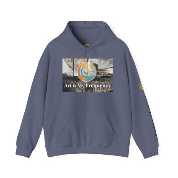 Awakened Future Art Hoodie – Art is My Frequency  - Front, Back & Sleeve Print