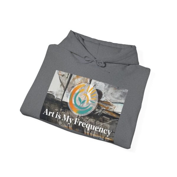 Awakened Future Art Hoodie – Art is My Frequency  - Front, Back & Sleeve Print