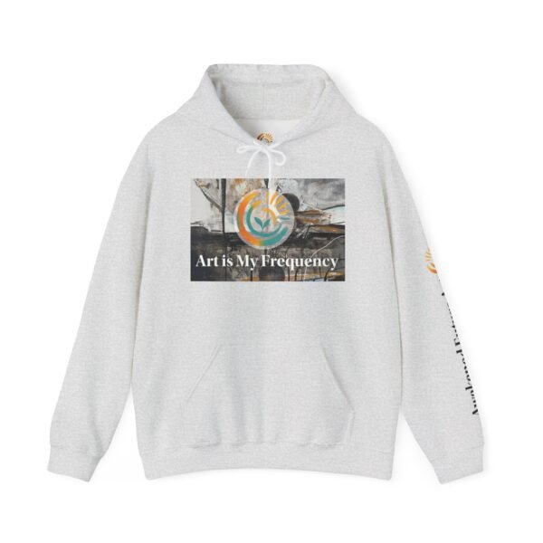 Awakened Future Art Hoodie – Art is My Frequency  - Front, Back & Sleeve Print