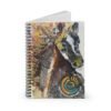 Awakened Future Art Spiral Notebook – Horse Artwork Cover | 118 Pages
