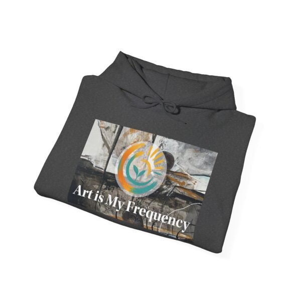Awakened Future Art Hoodie – Art is My Frequency  - Front, Back & Sleeve Print