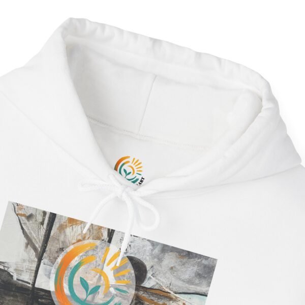 Awakened Future Art Hoodie – Art is My Frequency  - Front, Back & Sleeve Print