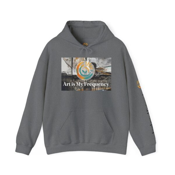 Awakened Future Art Hoodie – Art is My Frequency  - Front, Back & Sleeve Print