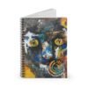 Awakened Future Art Spiral Notebook – Black Cat Cover | 118 Pages