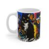Awakened Future Art Ceramic Mug 11oz - Collection: Night Walkers – Los caminantes Nocturnos